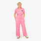 Combinaison rose "W.O.P" pour adultes