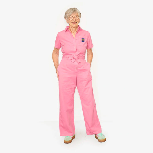 Combinaison rose "W.O.P" pour adultes