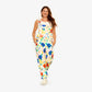Salopette imprimé "Flower Power" pour adultes
