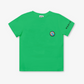 T-shirt badge Planète pour enfants en Coton Bio