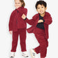 Pantalon bordeaux en velours côtelé pour enfants