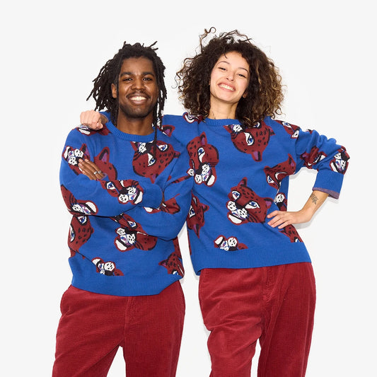 Pull en tricot "Panthère" pour adultes