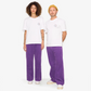 Tee-shirt brodé "Planète" pour adultes