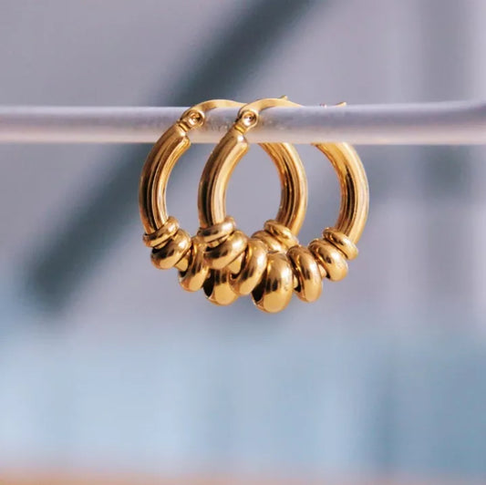 Boucles d'oreille "Bold" - Bazou
