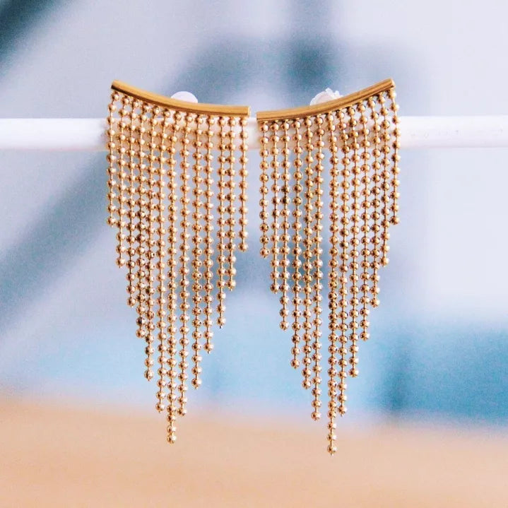 Boucles d'oreille "Cascade" - Bazou