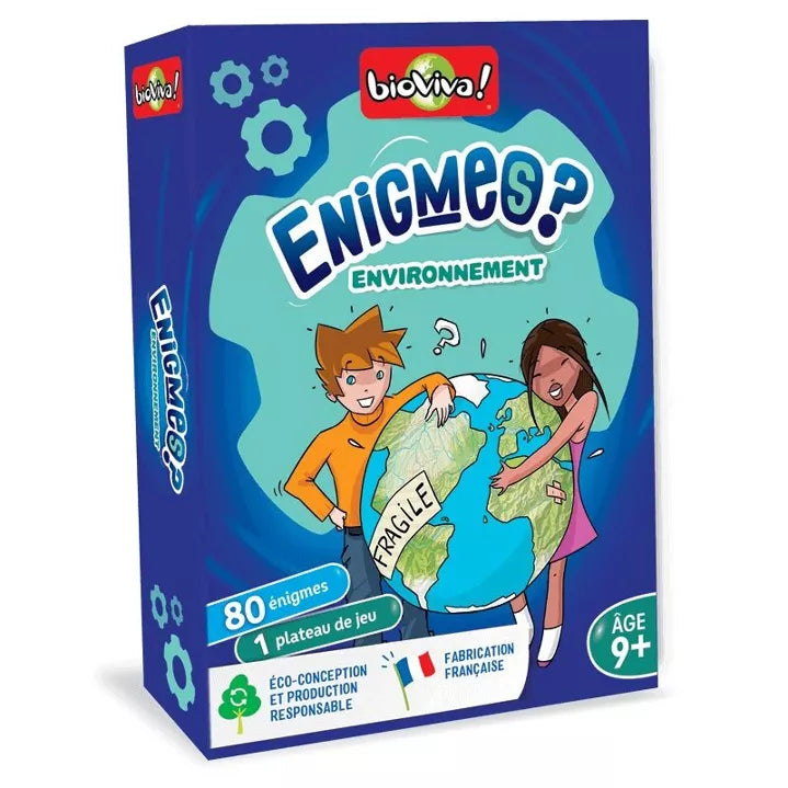Jeux de cartes Enigmes dès 7 ans (2 à 6 joueurs) Bioviva