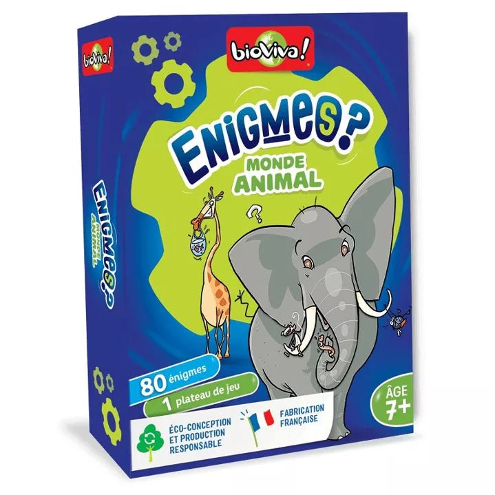 Jeux de cartes Enigmes dès 7 ans (2 à 6 joueurs) Bioviva