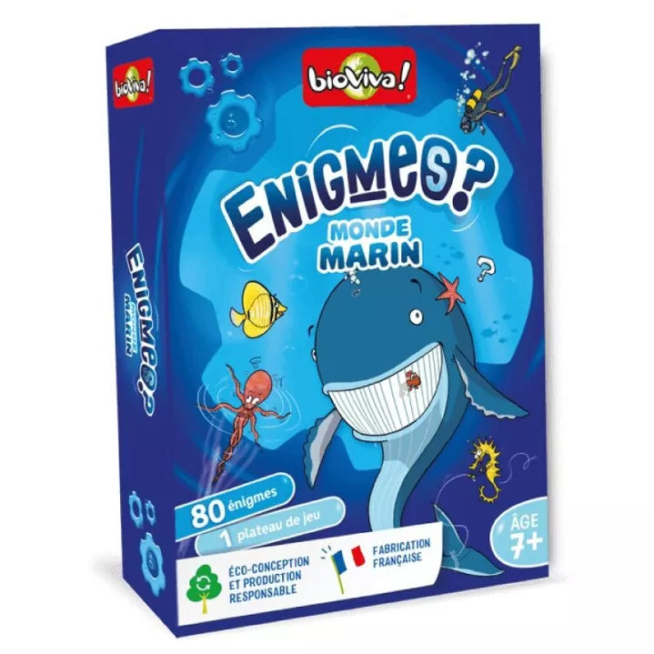 Jeux de cartes Enigmes dès 7 ans (2 à 6 joueurs) Bioviva
