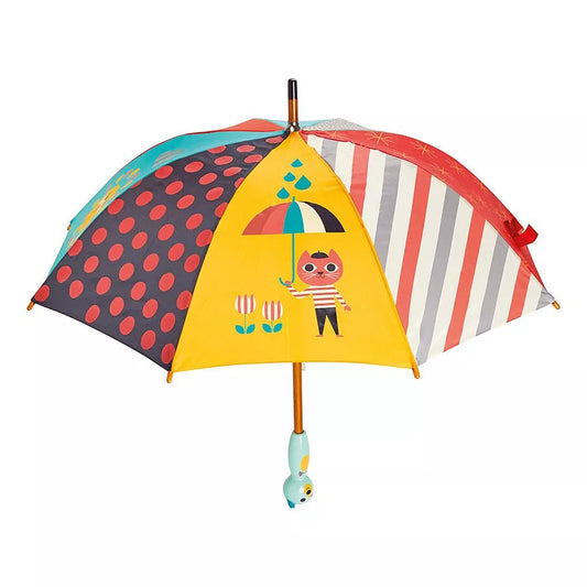 Parapluie en bois Boizoos, Ours bleu - Vilac