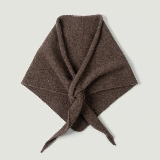 ARDMHOR TRIANGLE Hole Scarf Mocha - Mackie