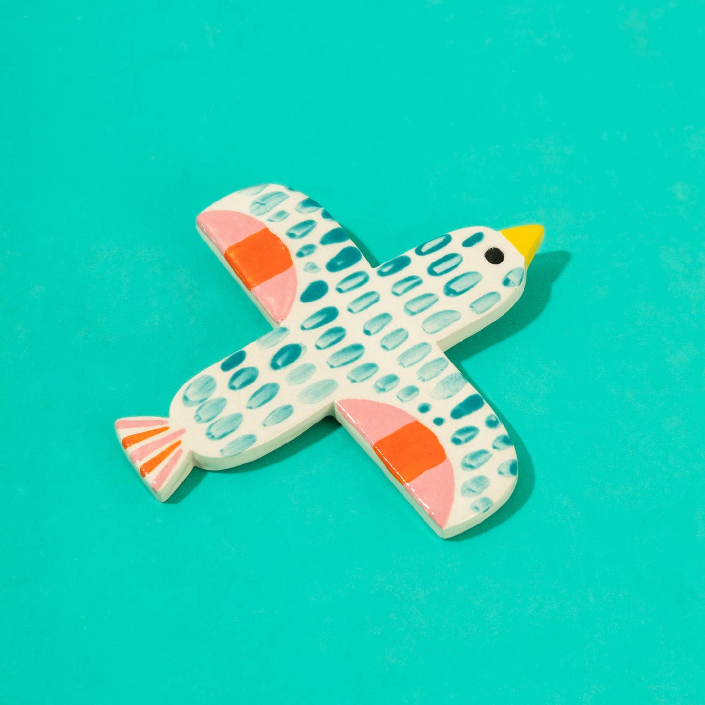 Oiseau Sarcelle / Suspension en Céramique - Ana Seixas