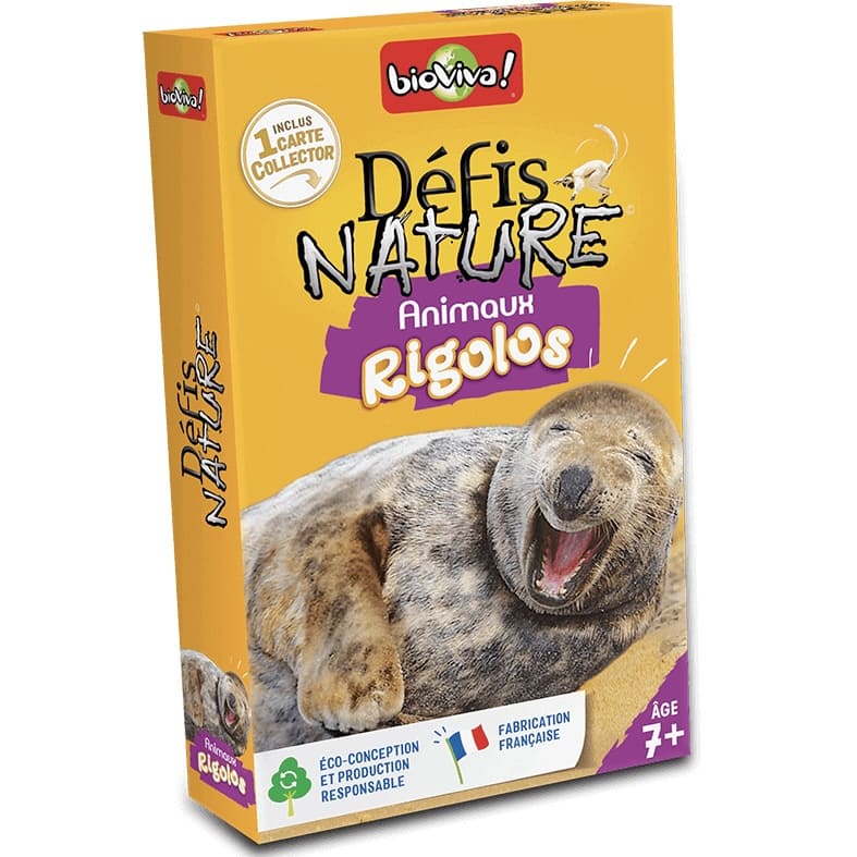 Jeu Défis Nature Animaux rigolos - Bioviva