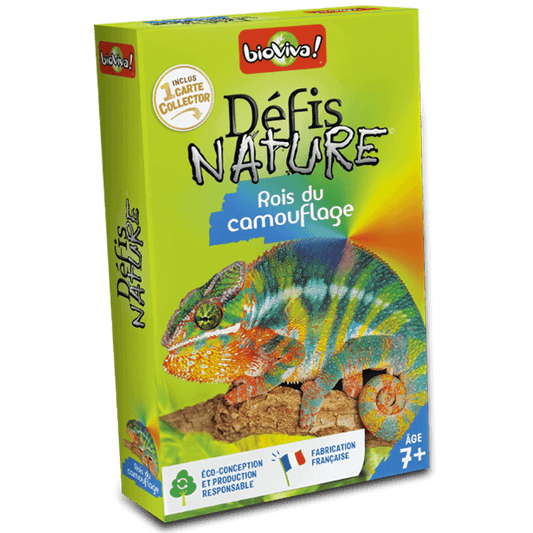 Jeu Défis Nature Rois du camouflage - Bioviva