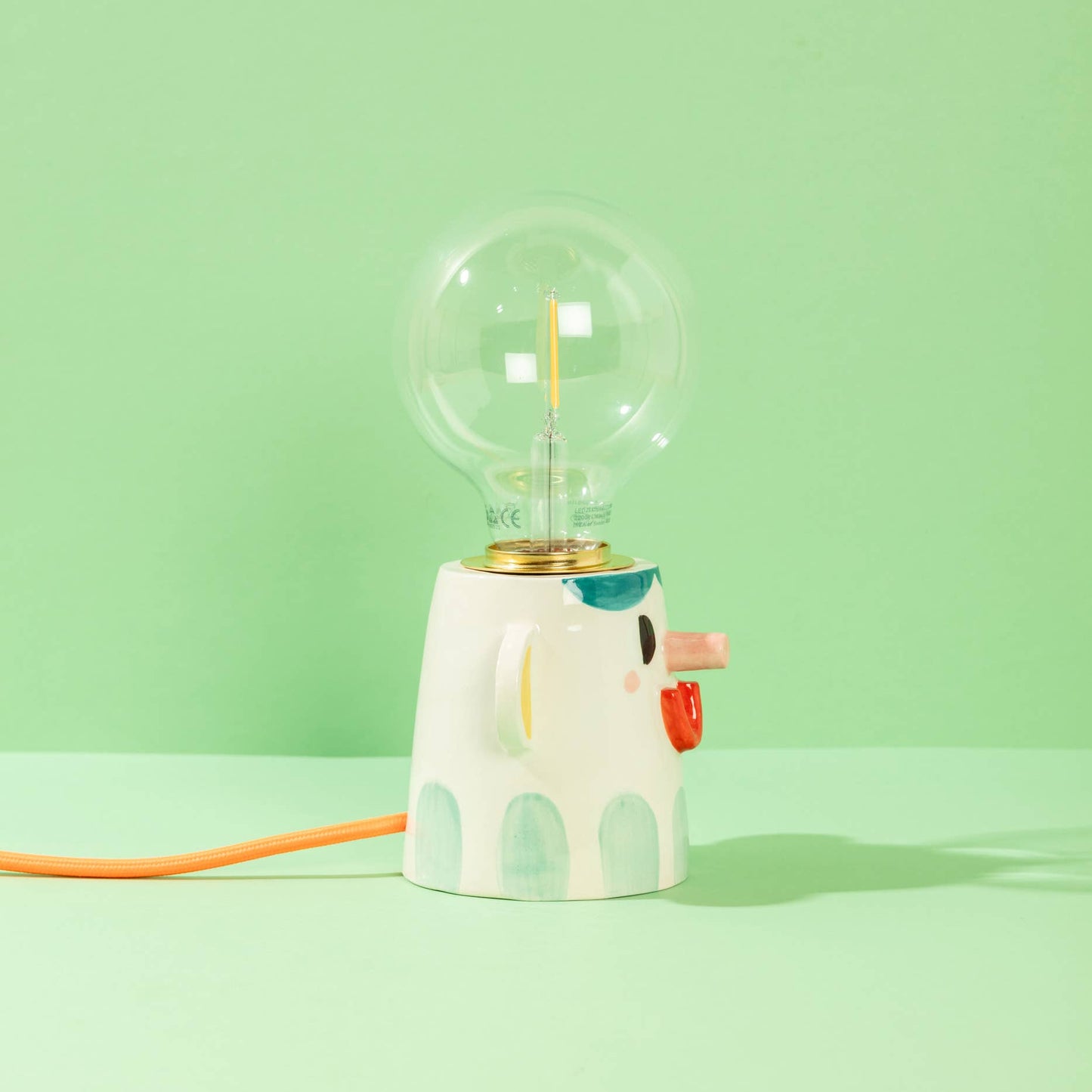 Bon Ami Menthe / Lampe en Céramique - Ana Seixas