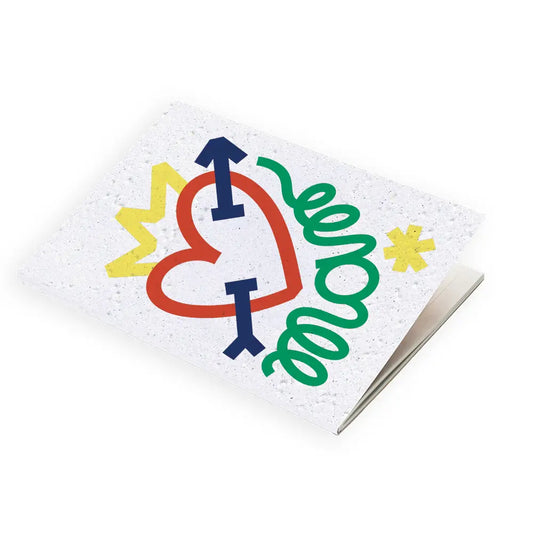 carnet à planter coeur ecoresponsable 