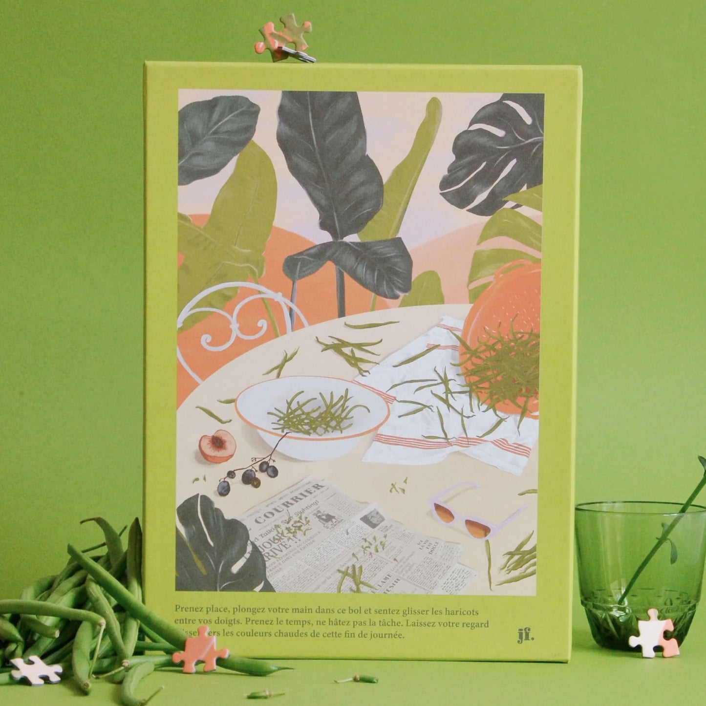 Puzzle : Les haricots verts - Puzzle jour férié