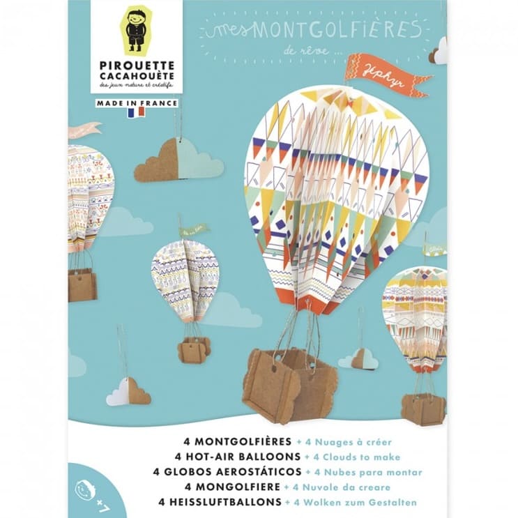 KIT CRÉATIF : Mes Montgolfières