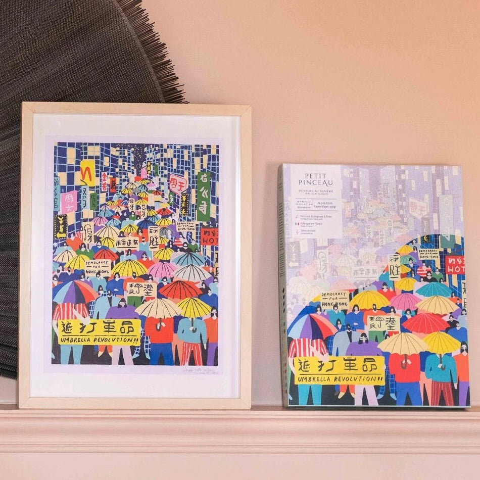 Coffret peinture Umbrella Revolution - La Petite Épicerie