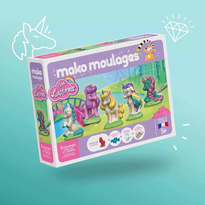 Coffret créatif  "Mes licornes" - Mako moulages
