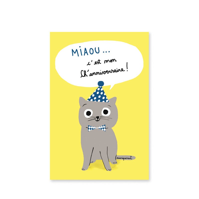 Mes Cartes Invitation : Chats
