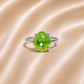 Bague ajustable MOZIE en acier argenté inoxydable "Aurore Boréale" - NOAKIS