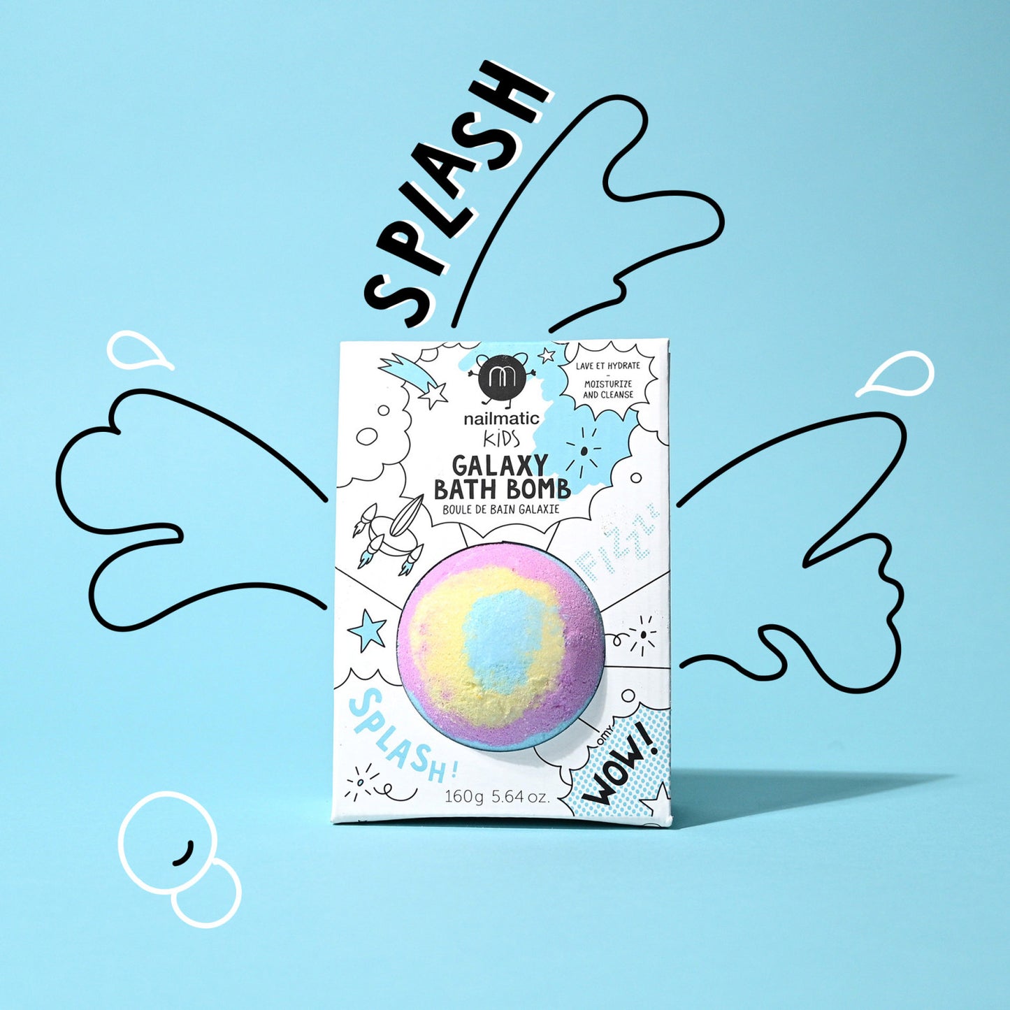 Boule de bain Galaxy - Nailmatic