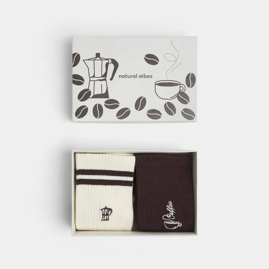 Chaussettes - Coffret Coffee (2 pièces) - Natural Vibes