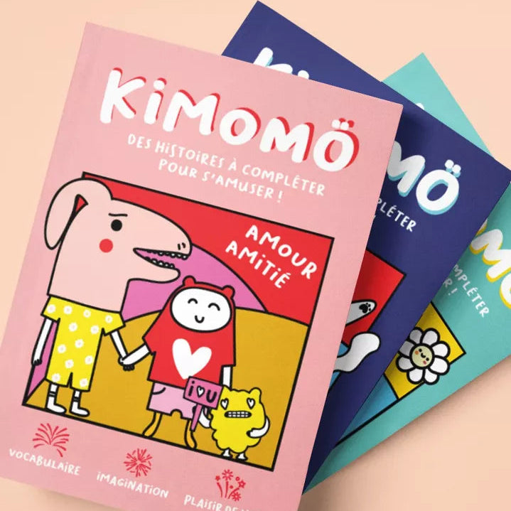Kit découverte KIMOMÖ livre jeu - Pamela Loops