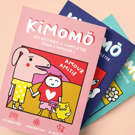 Kit découverte KIMOMÖ livre jeu - Pamela Loops