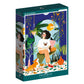 Puzzle 1000p Jardin Bleu- Pieces and Peace