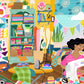 Puzzle 1000p My happy place is in the SEWING ROOM- Pieces and Peace