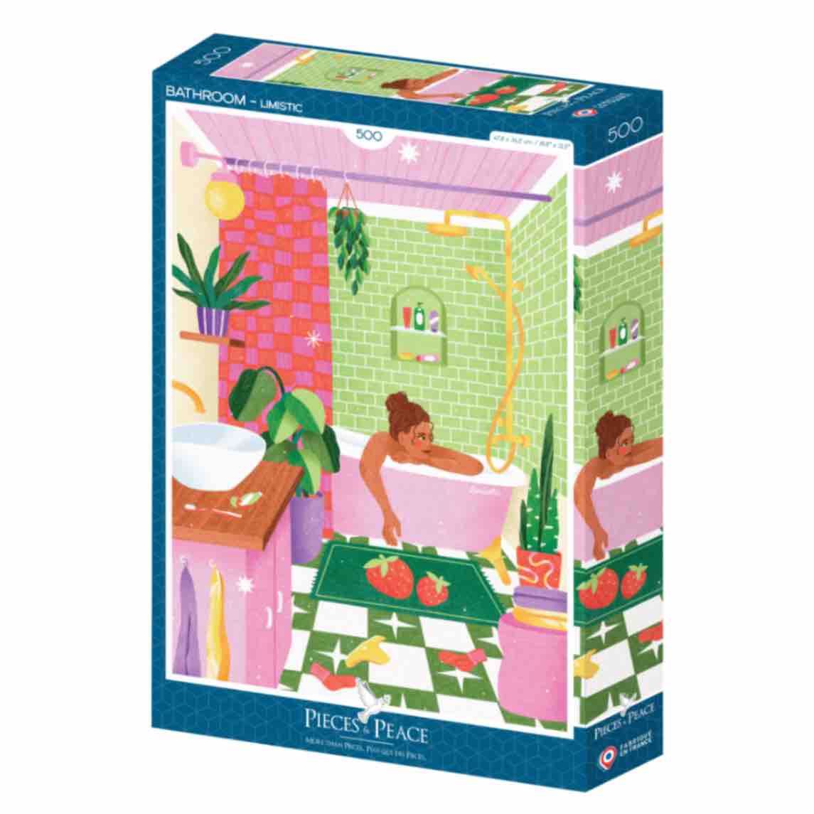 Puzzle 500p Bathroom- Pieces and Peace