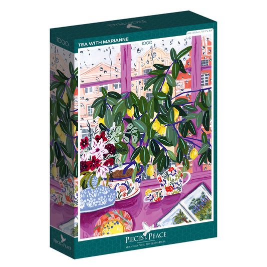 Puzzle 1000p Thé avec Marianne - Pieces and Peace