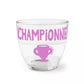 Verre cicogne Duralex - Pied de Poule