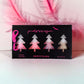 Bougies de Noël Dip Dye - Pink Stories