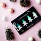 Bougies de Noël Dip Dye - Pink Stories