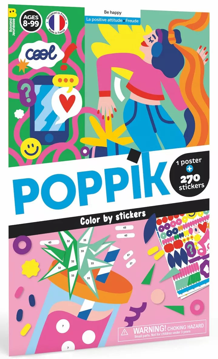 Poster color by number - Poppik