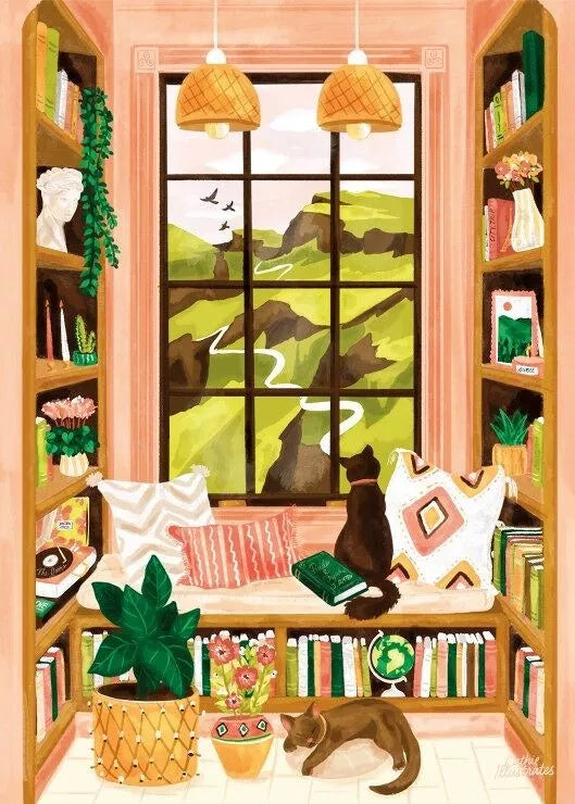 Puzzle 500p Murmures sur les Collines - Pieces and Peace