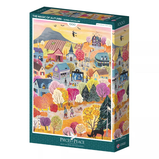 Puzzle 1000p Magie de l'Automne - Pieces and Peace