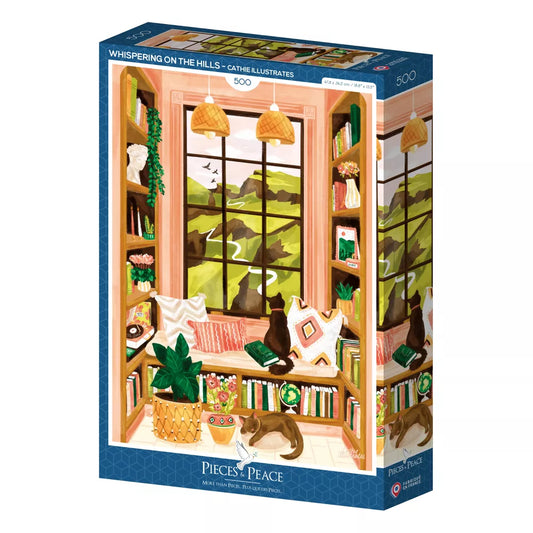 Puzzle 500p Murmures sur les Collines - Pieces and Peace