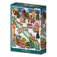 Puzzle 1000p Village pain d'épice - Pieces and Peace