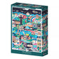 Puzzle 1000p Monuments de Paris - Pieces and Peace