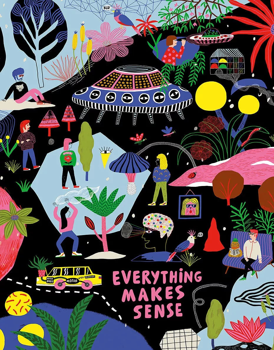 Puzzle 500p Everything makes sense - Pieces and Peace