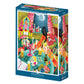 Puzzle 500p Magical Moonlight reading room - Pieces and Peace