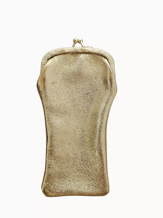 Etui à lunettes en cuir style rétro - Royal Marais
