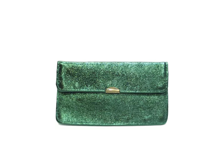 Porte monnaie compact en cuir multi-poches - Royal Marais