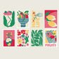Set de 8 cartes à peindre - Salut Irène