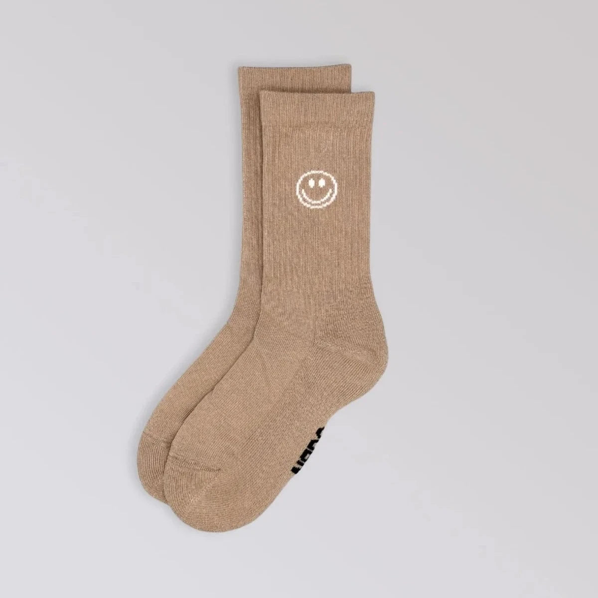 Chaussettes Smiley beige enfants - NBDC