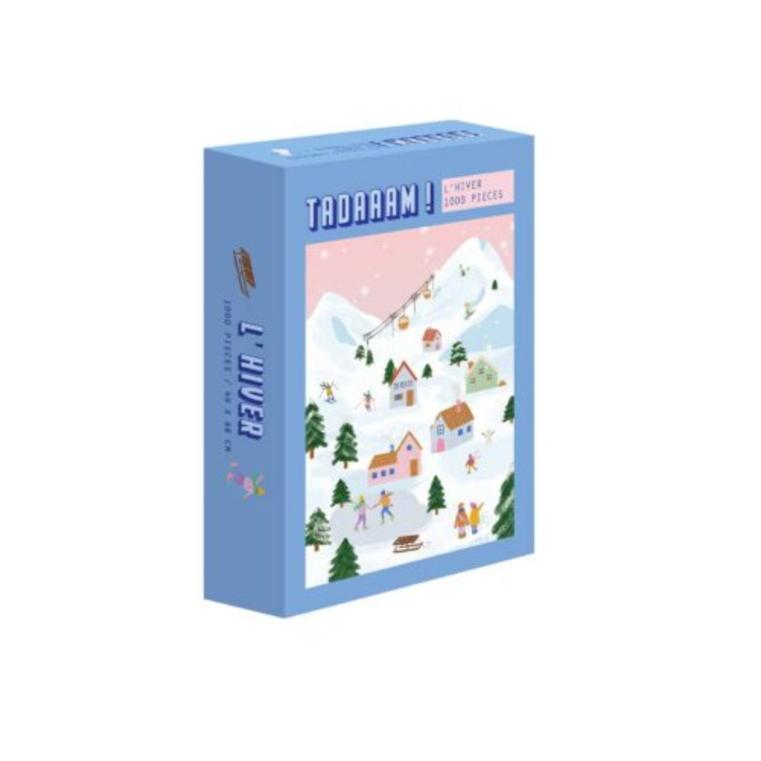 Puzzle 1000 pièces Hiver - Tadaaam