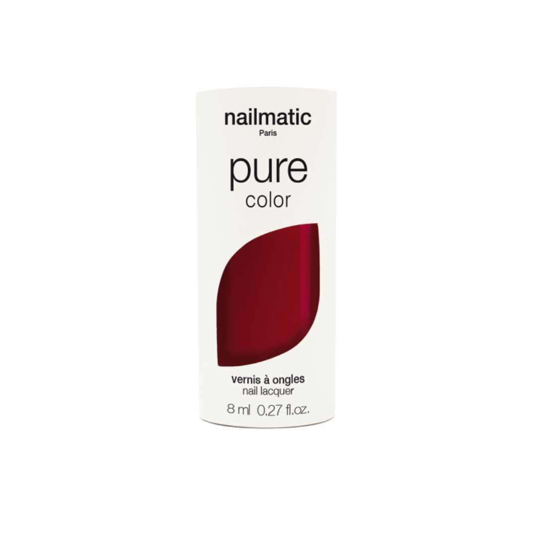 Vernis Faye rouge bordeaux - Nailmatic